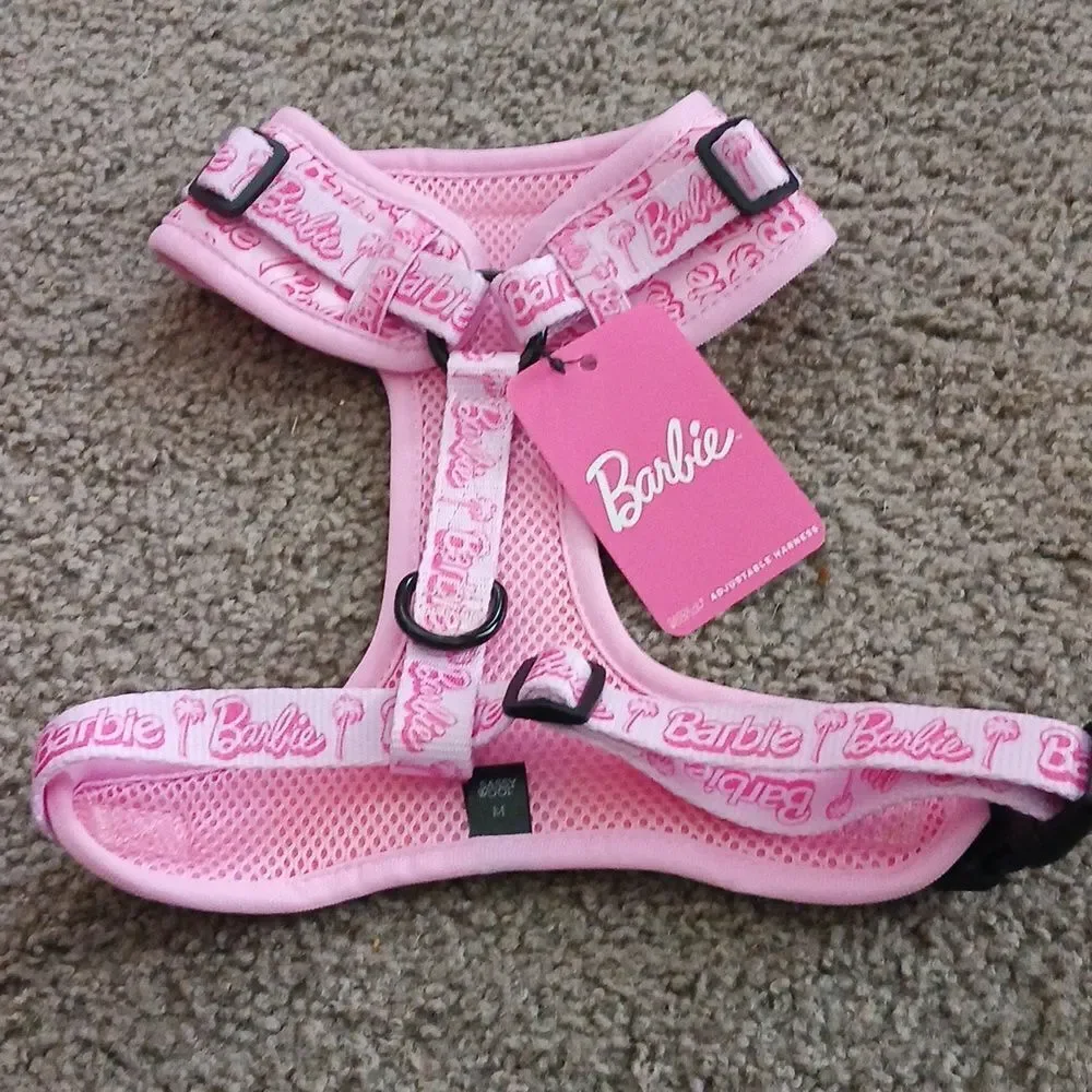 Sassy Woof Barbie Malibu Dog Harness Sz M NWT